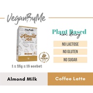 [almond milk] VeganByMe Almond Milk Coffee Latte - non-gluten, non-diary, free sugar, lactose free, 