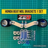 Honda Beat Mini Driving Light Brackets 304 Stainless Steel Motors-Motorcycle ZED LED version v1-v2