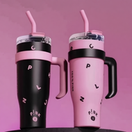 B.S.B 1250ml Thermos Tumbler with Handle & Straw – Large Capacity