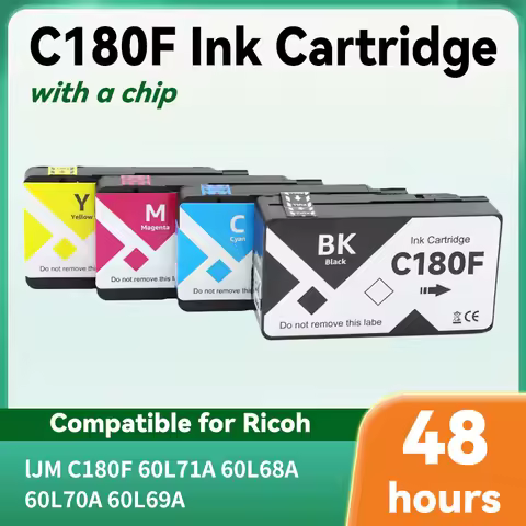 Compatible For Ricoh Global version IJM C180F Printer Black 2000page Color 1600page Printer 1pc~3set