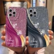 Pink Gradient Sparkling Phone Case Realme C71 C75 C75X C65 C63 Note 50 C51 C51s C53 C55 C31 C11 2021