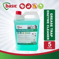 MCQWIN BASIC ENZYMES CLEANER FOR GREASE TRAP 5L / PEMBERSIH ENZIM PERANGKAP MINYAK 5L / 隔油机清洁剂5L