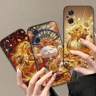 Oppo Reno 8 / Reno8 5G / Reno8z lucky cat case,CNY day, fortune, luck