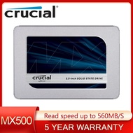 Crucial MX500 Internal Solid State Drive 250GB 500GB 1TB 2TB 4TB 3D NAND SATA 2.5 Inch HDD Hard Disk SSD For Desktop PC Laptop