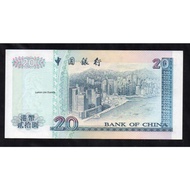 Bl4455 Per 1 Pcs Uang Kuno Asing Hongkong 20 Dollar Aunc