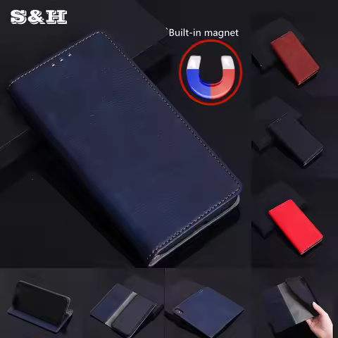Wallet Flip Leather case Realme C3 C15 C11 C17 C2 X7 6i Case for Oppo Realme X3 Case Realme 6 Pro 7 