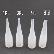 100Pcs  Permanent Makeup Needle Tip Tattoo Nozzle Needle Caps For Permanent Makeup Eyebrow Lip Tatto