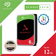 100% Original Brand New Set --> 6TB ST6000VN001 SEAGATE Ironwolf NAS Hard Disk Drives (100% ORI MALA