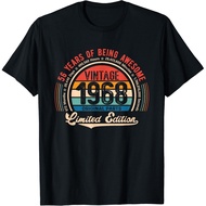 Vintage 56Th Birthday 56 Years Of Being Awesome Born In 1968 Gift T-Shirt