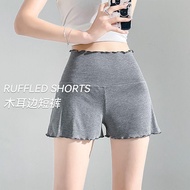 High Waist Shorts Safety Pants Agaric Shorts Casual Shorts Summer Shorts Thin Shorts Leggings Large 