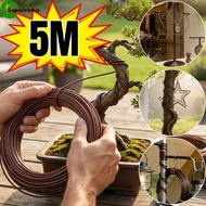 4-1Pc 5M/Roll Bonsai Wire Plant Support - DIY Plant Shape - Handmade Floral Arrangement - Garden Sup