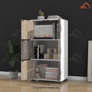 SKL6 Doors Multipurpose File Cabinet / Storage Cabinet / Book Cabinet / Almari Baju Budak / Bookshel