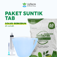 Paket Racik AB Mix Suntik Tab (suntikan+ gelas takar 500ml ab mix