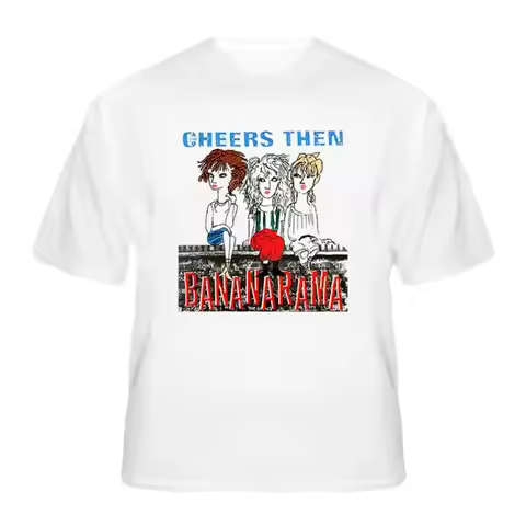 Bananarama Cheers Then Retro Music Band T Shirt