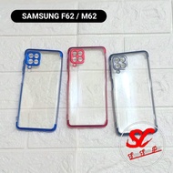 Shining Chrome Tpu Case Clear Silicone Case Samsung F62 M62 - SC