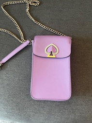 kate spade 手機包 手機袋 斜孭袋 crossbody bag phone bag phone case purple 紫色