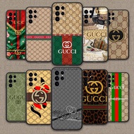 Samsung Galaxy A07 A17 A26 A36 A56 M07 F17 S25 Fe S25Plus S25Ultra S25 Edge 4D87 Gucci Silicone Phon