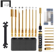 9 in 1 RC Tool Kit, RC Car Tool Kit RC Hex Driver Screwdriver Set for RC Car Hobby Tools