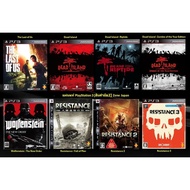 [มือ2][11] แผ่นแท้ 📀 Ps3 The Last of Us | Dead Island | Wolfenstein | Series Resistance | Zone Japan