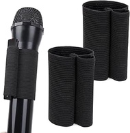 YOUSHARES Handheld Microphone Elastic Sleeve, Attach Handheld Mic (Shure SM58, Behringer XM8500) on 