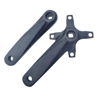 Bicycles Crankset 152mm Aluminium Alloy Direct Mount Crank Arm Set Black Crank Set Replacements for
