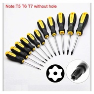 [Online] Magnetic Torx Screwdriver Set 11 PCS 6-Point Star-Shaped T5 to T30 Kit for Home Phone Repai