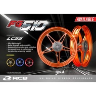 RCB FG505 FG510 FORGED SPORT RIM LC5S Y125ZR 1.85/2.50x17 PINK GOLD RED BLUE ORANGE OREN