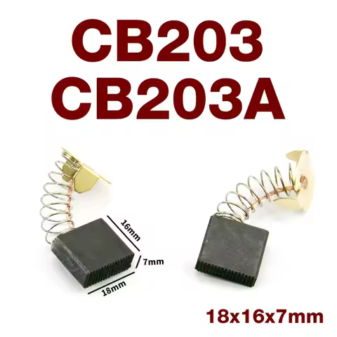 Carbon Brush CB203 CB203A Accessories for Makita 4112HS 9069 HM1303 1304 GA7010C 20 50 GA9010C 20 50