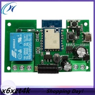 Tuya WIFI Smart Switch Controller Gate Garage Door Opener 1CH 7-32V TimerInching Self-Locking Relay