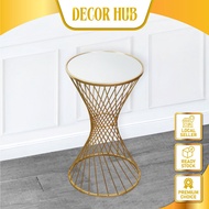 [Ready Stock] Decor Hub Luxury Coffee Table Gold Coffee Table Meja Kopi Side Table Meja Tepi 71027