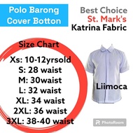 POLO BARONG// POLO STRAIGHT // XS-5XL SIZE