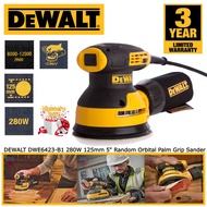 DEWALT DWE6423 5" /125mm 280W Random Orbital Sander Machine Sanding Machine Electric Dewalt Polisher