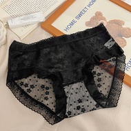 ชุดชั้นในผู้หญิงสไตล์เซ็กซี่ กระโปรงและกางเกงชั้นใน ผ้าสแปนเด็กซ์ ไซส์ Int:8_S