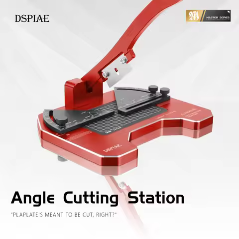 DSPIAE AT-CJ Angel Cutting Station Hand Tool Set for Precision Work Aluminium Alloy Hobby DIY Model 