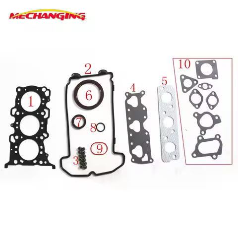FOR SUZUKI ALTO 0.7 and WAGON R+ 12V K6A Full Set Engine Parts Engine Rebuild Kits Engine Gasket 114