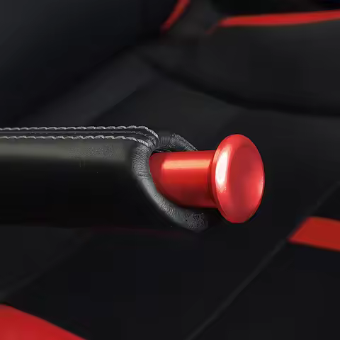 Aluminum Alloy E-brake Handle Lever Button Knob Handbrake Decor for Toyota GR86 Subaru BRZ Replaceme