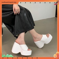 Wedge Heels Square Toe  Slippers Women 35-39