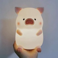 Lulu pig 小夜燈 罐頭 可愛豬 交換禮物 情人節