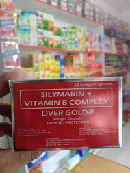 LIVER GOLD-F Silymarin + Vitamin B-Complex 60s Softgel Capsule