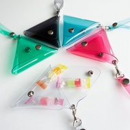 購物袋收納盒 【 三角PVC盒 】 小物收納 零錢包 PVC 透明 HP08U