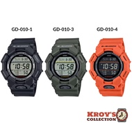 100% Original Casio G-Shock GD-010-1/GD-010-3/GD-010-4 New Rugged Basic Digital Watch 10Year Battery