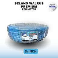 SELANG WALRUS PREMIUM PER METER - DIAMETER 3/4 DAN 5/8 INCH