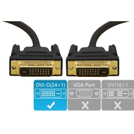 SG STOCK DVI-D to DVI-D 24+1 cable DVI Cable 1.8m 3m 10m