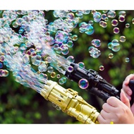 Enisoo STORE - Bubble Gun Toy Children's Soap Bubble Gun Electric Bubble Gun Machine Gun Bubble Foam