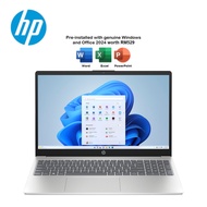 HP 15-fd0673TU 15.6" FHD Laptop Natural Silver ( i3-N305, 8GB, 512GB SSD, Intel, W11, HS+M365 )