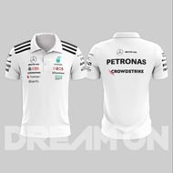 mercedes Polo Shirt Size xs -3xl