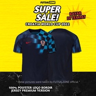 Futsalzone - Croatia National Team World Cup 2022 Home Jersey Adult Football Shirt Qatar Supporter V