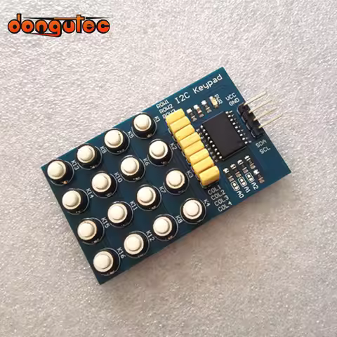 16 Key I2C keypad Switch Keypad 1x4 2x4 3x4 4x4 Matrix Array Matrix keyboard I2C Keypad Module for a