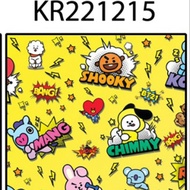 Kertas Kado KOREA kertas bingkisan kertas kado karakter BTS & BT21 kertas kado setara sanwa sansan w