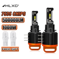 H15 LED Car bulb Canbus 500000LM 1000W Car Headlight Bulb High Beam Daytime Running Lights for Mazda